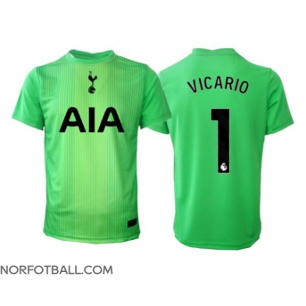 Billige Fotballdrakt Tottenham Hotspur Guglielmo Vicario #1 Keeper Replika Hjemmedrakt 2025-26 Kortermet